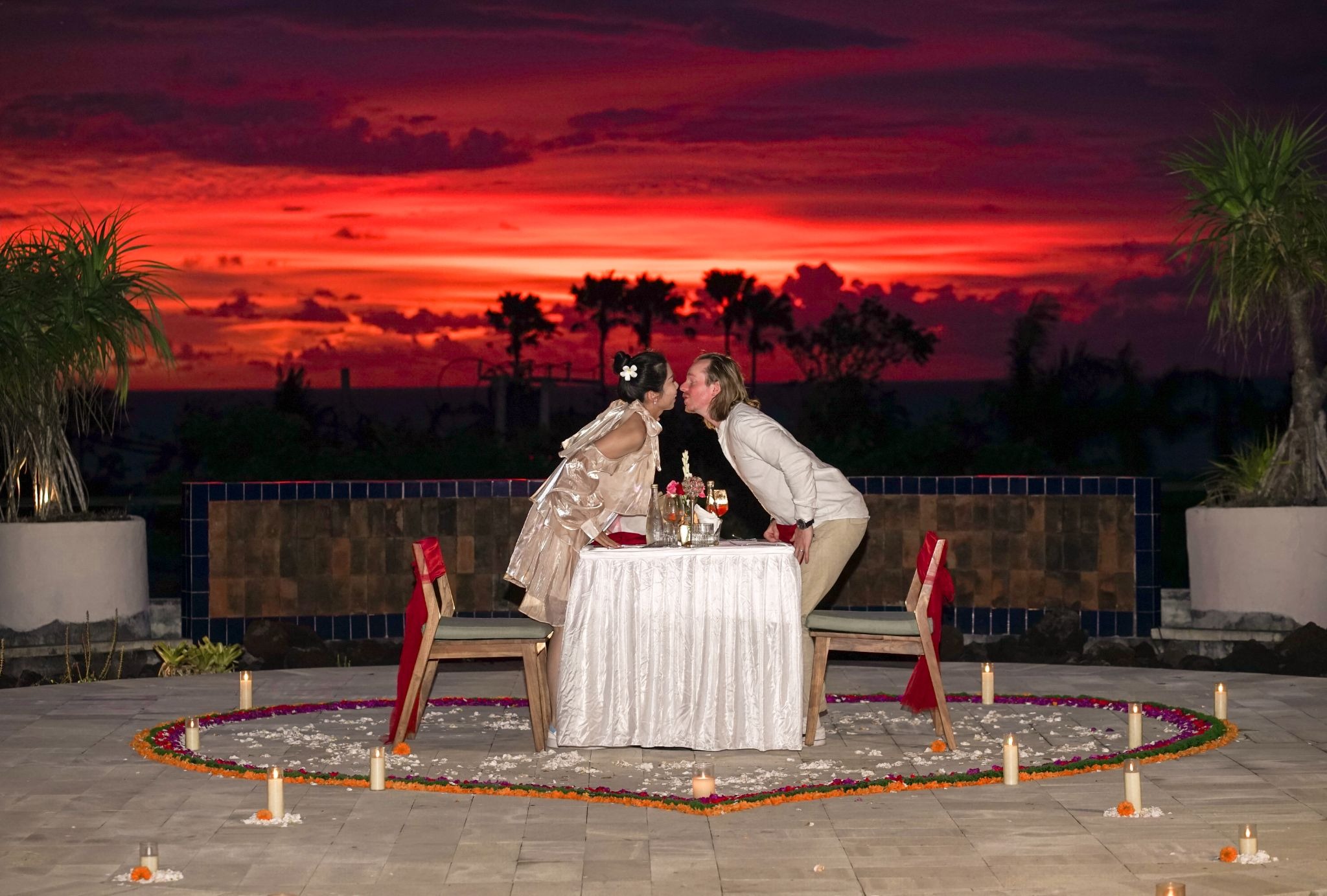 Romantic nomad getaway in Canggu couple villa with private pool and tropical design